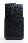Photo 1 — Funda de cuero original con clip para Funda giratoria de piel BlackBerry Z30, Negro (Negro)