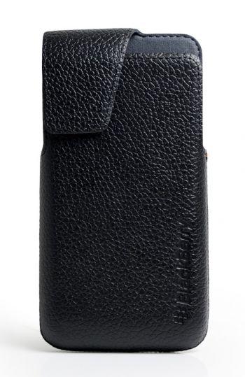Original Leather Case with Clip for Leather Swivel Holster BlackBerry Z30
