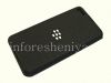 Photo 4 — El caso de cuero original con la caja horizontal de cuero del tirón tapa de apertura para el BlackBerry Z30, Negro (Negro)