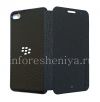 Photo 8 — El caso de cuero original con la caja horizontal de cuero del tirón tapa de apertura para el BlackBerry Z30, Negro (Negro)