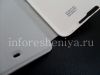 Photo 9 — Kasus kulit asli dengan horisontal penutup pembukaan Kulit Balik Kasus untuk BlackBerry Z30, Putih (white)
