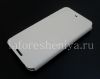 Фотография 10 — Оригинальный кожаный чехол с горизонтально открывающейся крышкой Leather Flip Case для BlackBerry Z30, Белый (White)