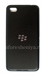 Quatrième de couverture d'origine pour BlackBerry Z30, Noir de carbone (noir de carbone)