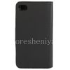 Photo 2 — Leather Case horizontal opening "Classic" for BlackBerry Z30, Black, brown inner part