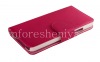 Photo 4 — Leather Case horizontal opening "Classic" for BlackBerry Z30, Fuchsia, the inside of the pink