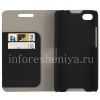 Photo 2 — Leather Case pembukaan horisontal "Kayu" untuk BlackBerry Z30, hitam