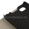 Photo 4 — Leather Case pembukaan horisontal "Kayu" untuk BlackBerry Z30, hitam