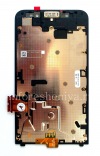Photo 2 — Screen LCD + touch screen (Touchscreen) in the assembly for the BlackBerry Z30, Black