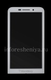 Фотография 1 — Экран LCD + тач-скрин (Touchscreen) в сборке для BlackBerry Z30, Белый (White)