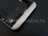 Photo 10 — The middle part of the original body in the assembly with the rim for the BlackBerry Z30, Silver / Black