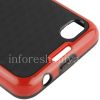 Photo 4 — Silicone Case icwecwe "Cube" for BlackBerry Z30, Black / Red
