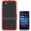 Photo 6 — Silicone Case icwecwe "Cube" for BlackBerry Z30, Black / Red