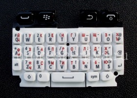 Русская клавиатура для BlackBerry 9720 (гравировка)