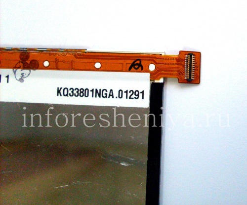 Photogallery for Original-LCD-Bildschirm für Blackberry 9720 Curve, Schwarz, Typ 002/111 product
