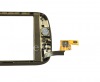 Фотография 3 — Тач-скрин (Touchscreen) в сборке с передней панелью для BlackBerry 9720, Черный
