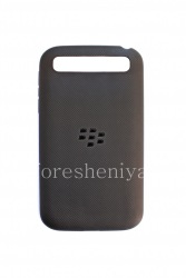 Оригинальный силиконовый чехол уплотненный Soft Shell Case для BlackBerry Classic, Черный (Translucent Black)