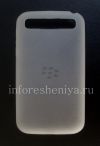 Photo 1 — Etui en silicone d'origine Soft Shell Case compacté pour BlackBerry Classic, White (blanc translucide)