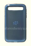 Photo 2 — Funda de silicona original compactado Shell suave de la caja para BlackBerry Classic, Azul (azul translúcido)