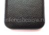 Photo 8 — Original-Leder-Kasten-Tasche mit Metall-Logo Leather Pocket für Blackberry Classic, Black (Schwarz)