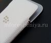 Photo 9 — Kasus kulit asli dengan logam-saku Kulit Pocket logo untuk BlackBerry Classic, Putih (white)