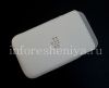 Photo 12 — Original-Leder-Kasten-Tasche mit Metall-Logo Leather Pocket für Blackberry Classic, White (Weiß)
