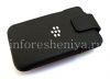 Photo 3 — Housse en cuir d'origine avec clip pour Étui pivotant en cuir BlackBerry Classic, Noir (Black)