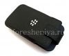 Photo 6 — Housse en cuir d'origine avec clip pour Étui pivotant en cuir BlackBerry Classic, Noir (Black)
