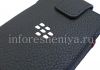 Photo 8 — Housse en cuir d'origine avec clip pour Étui pivotant en cuir BlackBerry Classic, Noir (Black)