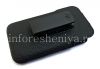 Photo 9 — Housse en cuir d'origine avec clip pour Étui pivotant en cuir BlackBerry Classic, Noir (Black)