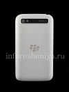 Photo 1 — Couverture arrière d'origine pour BlackBerry Classic, Blanc gaufré (Noir)