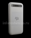 Фотография 5 — Оригинальная задняя крышка для BlackBerry Classic, Белый рельефный (Black)