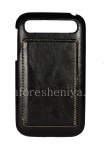 Кожаный чехол-крышка для BlackBerry Classic, Черный