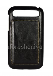 Leather Case, Cover for BlackBerry Classic, The black