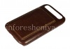 Фотография 3 — Кожаный чехол-крышка для BlackBerry Classic, Коричневый