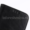 Фотография 6 — Кожаный чехол горизонтально открывающийся с функцией подставки для BlackBerry Classic, Черный