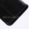 Photo 7 — Horizontal Ledertasche mit Öffnungsfunktion unterstützt für Blackberry Classic, schwarz
