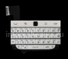Photo 1 — Asli perakitan keyboard bahasa Inggris dengan papan dan trackpad untuk BlackBerry Classic, putih