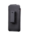 Photo 2 — Asli Kulit Kasus dengan Clip Swivel Holster untuk BlackBerry DTEK50, Black (hitam)