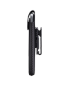Photo 3 — ブラックベリーDTEK50用クリップスイベルホルスター付きオリジナルレザーケース, ブラック（黒）