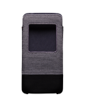 Оригинальный комбинированный чехол-карман Smart Pocket для BlackBerry DTEK50, Серый/Черный (Grey/Black)