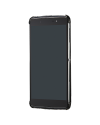 Photo 4 — BlackBerry DTEK50 के लिए मूल प्लास्टिक / चमड़े के खोल हार्ड शैल प्रकरण, काला (काला)