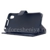 Photo 3 — حقيبة جلد افتتاح الأفقي "كلاسيكي" لBlackBerry DTEK50, أسود