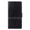 Photo 1 — Horizontal Leather Case with opening function supports for BlackBerry DTEK50, The black