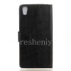 Photo 5 — Horizontal Leather Case with opening function supports for BlackBerry DTEK50, The black