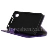 Photo 7 — Horisontal Kulit Kasus dengan fungsi membuka stand untuk BlackBerry DTEK50, ungu