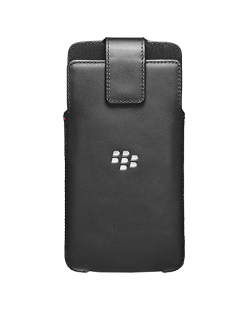 Оригинальный кожаный чехол с клипсой Leather Swivel Holster для BlackBerry DTEK60