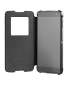 Photo 3 — ブラックベリーDTEK60するフリップフロッ蓋スマートフリップケース付き本革ケース, ブラック（黒）