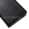 Photo 4 — حقيبة جلد افتتاح الأفقي "كلاسيكي" لBlackBerry DTEK60, أسود