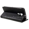 Photo 7 — Leather Case pembukaan horisontal "Classic" untuk BlackBerry DTEK60, hitam