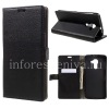 Photo 8 — Leather Case pembukaan horisontal "Classic" untuk BlackBerry DTEK60, hitam